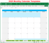 Georges Excel Calendar Year 2025